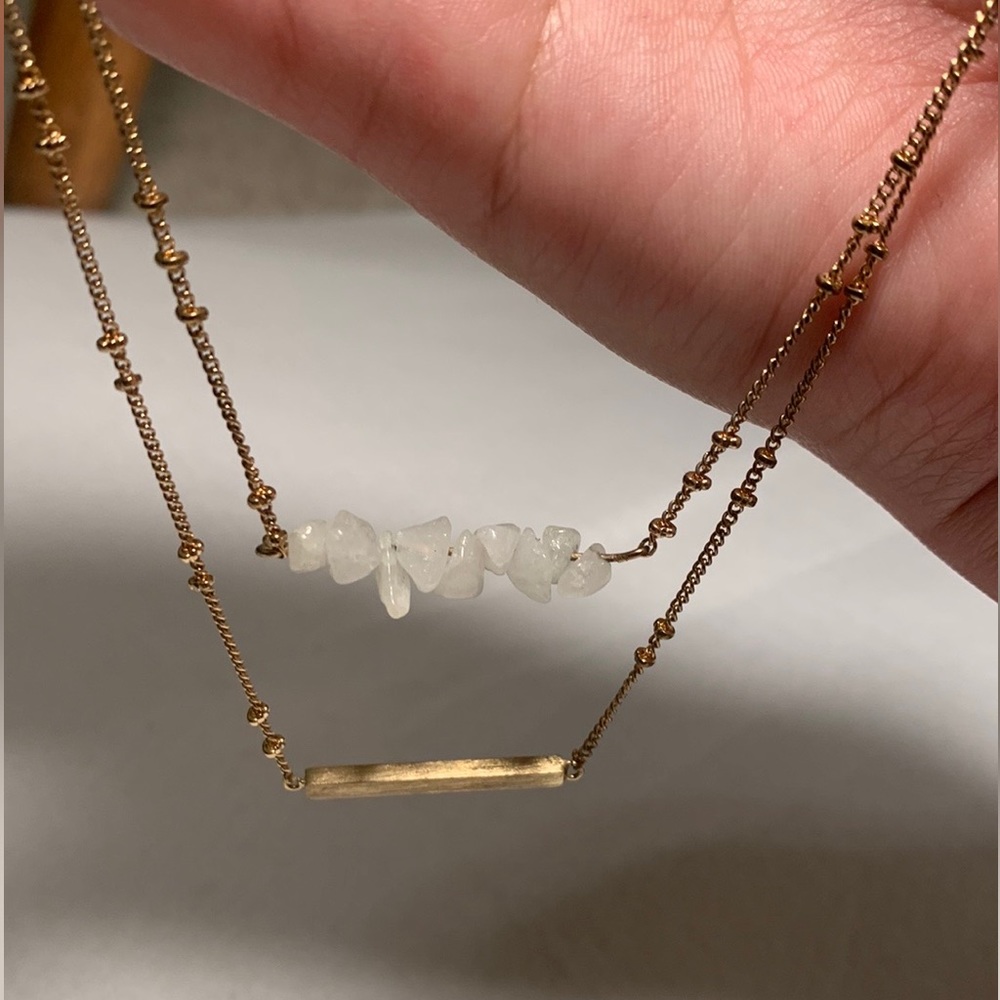 BOGO FREE Everyday Double Bar Necklace